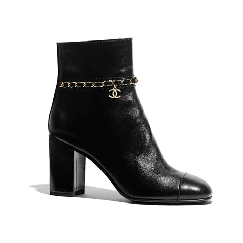 chanel boots outfit|chanel women's high heel shoes.